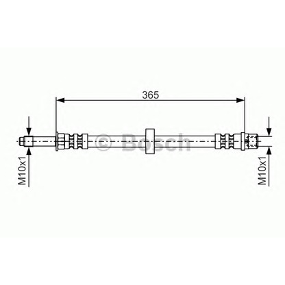 Photo Brake Hose BOSCH 1987476851