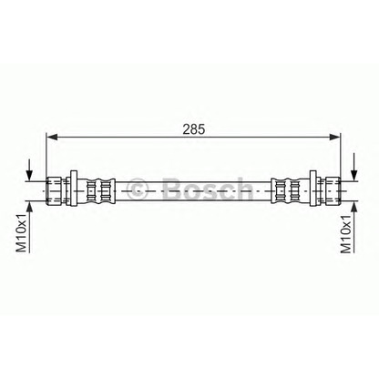 Photo Brake Hose BOSCH 1987476888