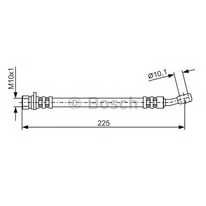 Photo Brake Hose BOSCH 1987476928