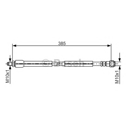 Foto Flessibile del freno BOSCH 1987476949