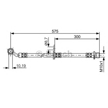 Photo Brake Hose BOSCH 1987476986