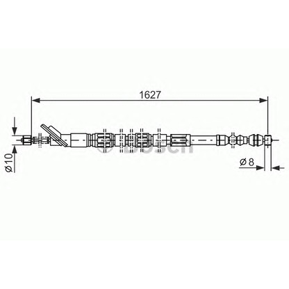 Foto Cable de accionamiento, freno de estacionamiento BOSCH 1987477415