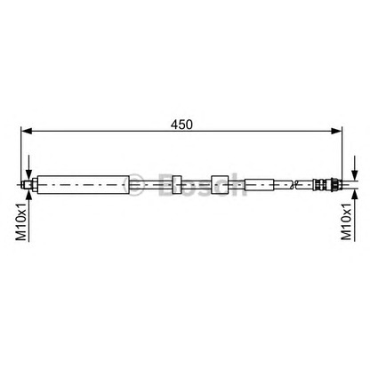 Photo Brake Hose BOSCH 1987481051