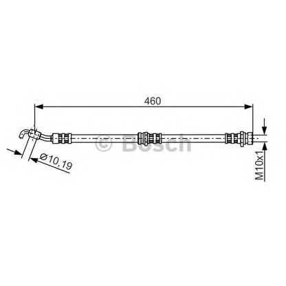 Photo Brake Hose BOSCH 1987481288