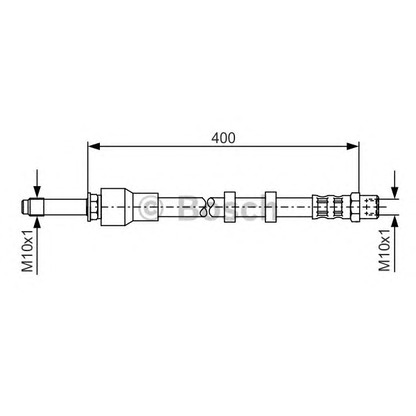 Foto Bremsschlauch BOSCH 1987481296