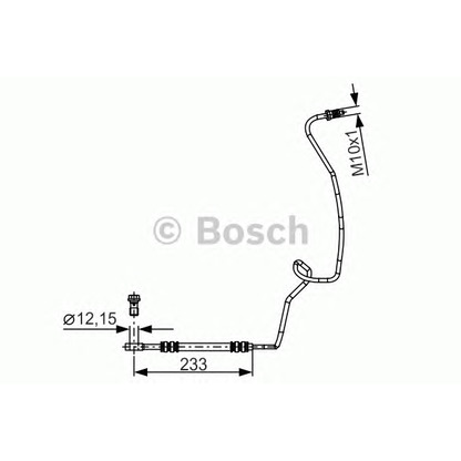 Photo Brake Hose BOSCH 1987481338