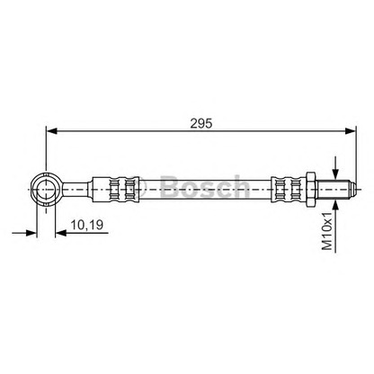 Photo Brake Hose BOSCH 1987481365