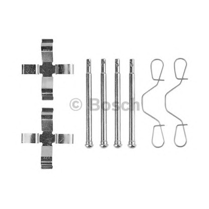 Photo Accessory Kit, disc brake pads BOSCH 1987474046