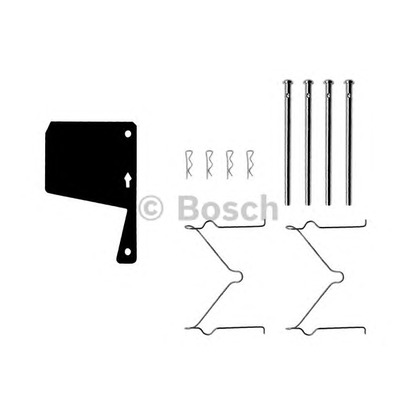 Foto Zubehörsatz, Scheibenbremsbelag BOSCH 1987474074