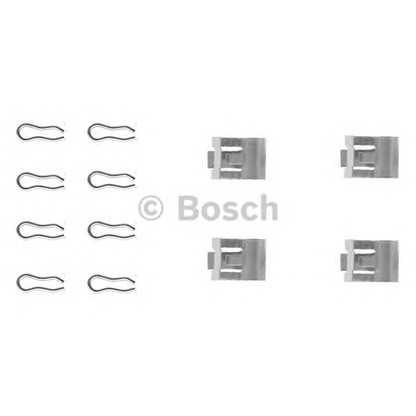 Foto Kit de accesorios, pastillas de frenos BOSCH 1987474106