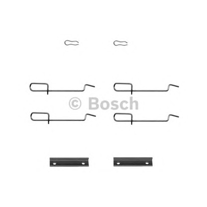 Photo Accessory Kit, disc brake pads BOSCH 1987474197