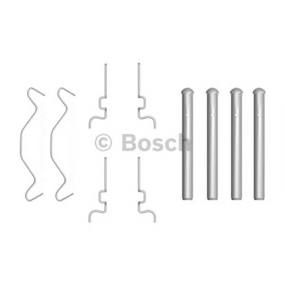 Foto Kit accessori, Pastiglia freno BOSCH 1987474313