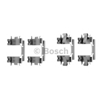 Photo Accessory Kit, disc brake pads BOSCH 1987474318