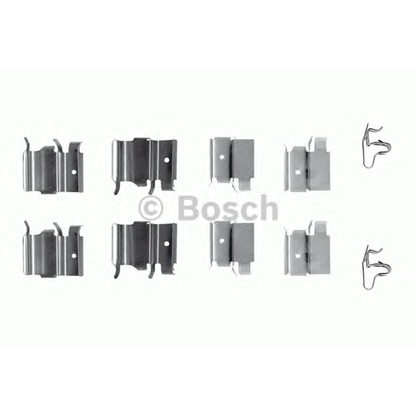 Foto Kit accessori, Pastiglia freno BOSCH 1987474321