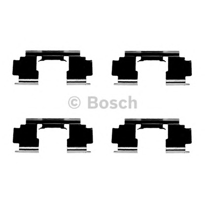 Photo Accessory Kit, disc brake pads BOSCH 1987474324