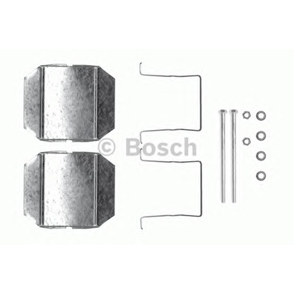 Photo Kit d'accessoires, plaquette de frein à disque BOSCH 1987474333