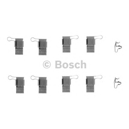 Foto Kit accessori, Pastiglia freno BOSCH 1987474364