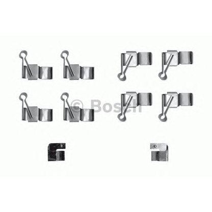 Foto Kit accessori, Pastiglia freno BOSCH 1987474379