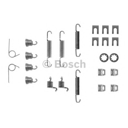 Foto Kit accessori, Ganasce freno stazionamento BOSCH 1987475053