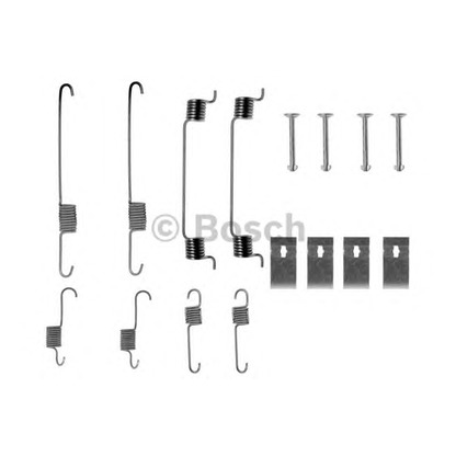 Photo Accessory Kit, brake shoes BOSCH 1987475142