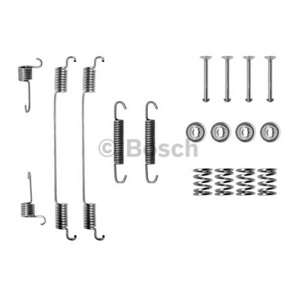 Photo Accessory Kit, brake shoes BOSCH 1987475155