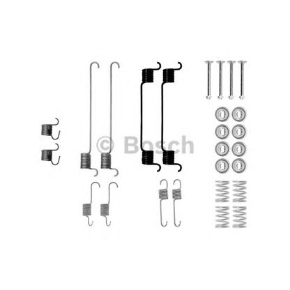 Photo Kit d'accessoires, mâchoire de frein BOSCH 1987475281