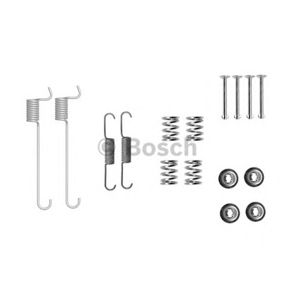 Foto Kit accessori, Ganasce freno stazionamento BOSCH 1987475311