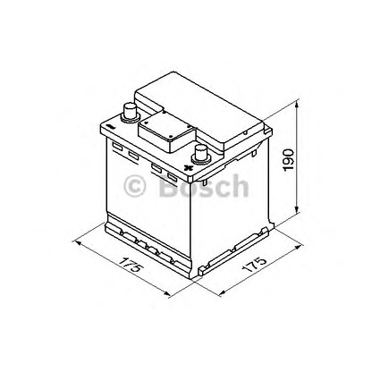 Foto Batería de arranque; Batería de arranque BOSCH 0092S40000