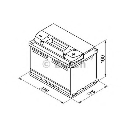 Photo Starter Battery; Starter Battery BOSCH 0092S50080