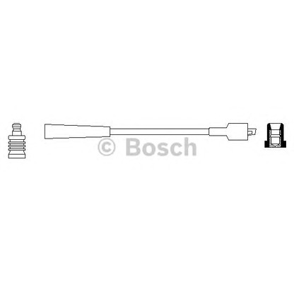 Фото Провод зажигания BOSCH 0986356025