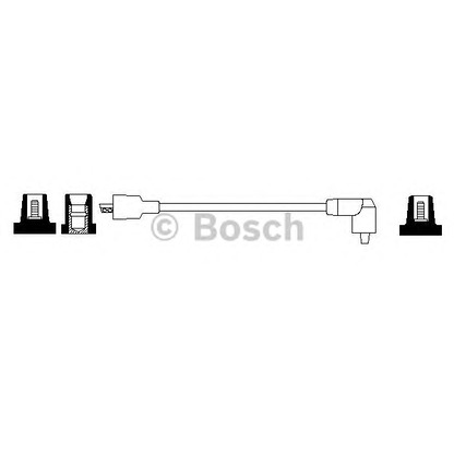 Фото Провод зажигания BOSCH 0986356090