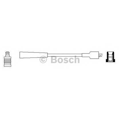 Фото Провод зажигания BOSCH 0986356119