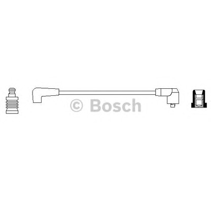 Photo Ignition Cable BOSCH 0986356125