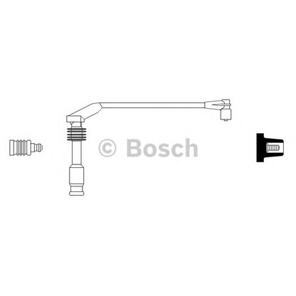 Фото Провод зажигания BOSCH 0986356247