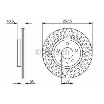 Фото Тормозной диск BOSCH 0986479647