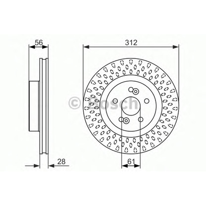 Photo Brake Disc BOSCH 0986479723