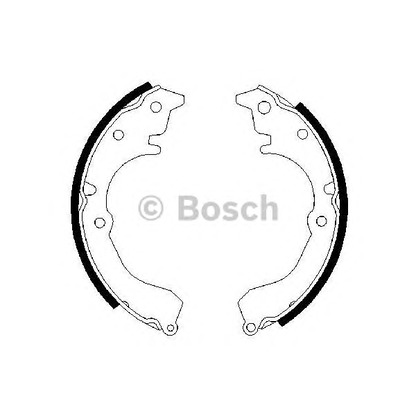 Photo Brake Shoe Set BOSCH 0986487025