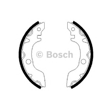 Фото Комплект тормозных колодок BOSCH 0986487419