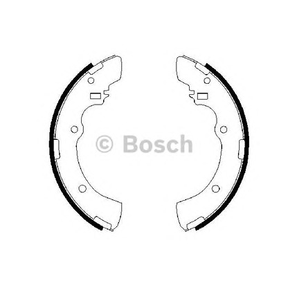 Photo Brake Shoe Set BOSCH 0986487479