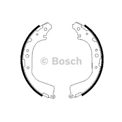 Photo Brake Shoe Set BOSCH 0986487530