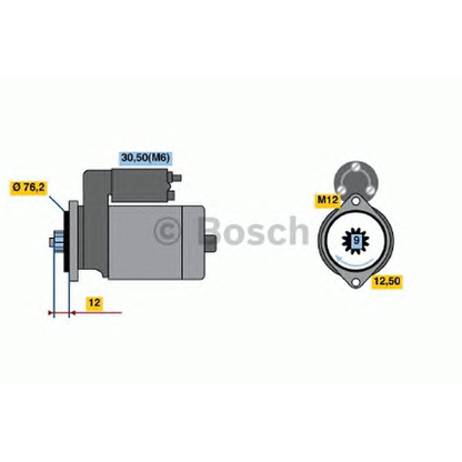 Photo Starter BOSCH 0001123002