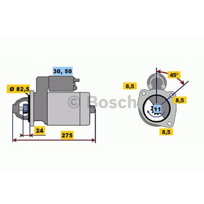 Фото Стартер BOSCH 0001218125