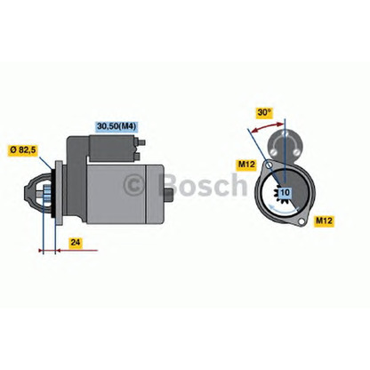 Photo Starter BOSCH 0001363123