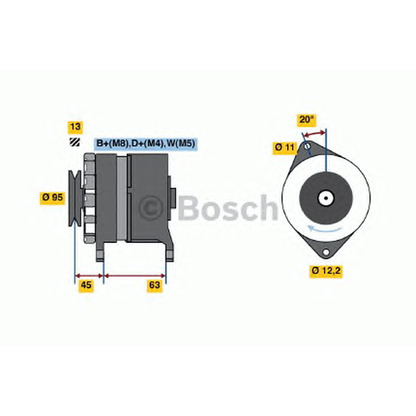 Zdjęcie Alternator BOSCH 0120469026