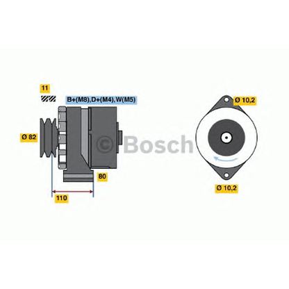 Photo Alternator BOSCH 0120469959