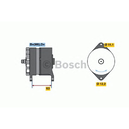 Фото Генератор BOSCH 0120489219