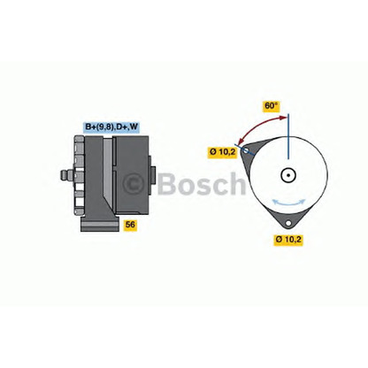 Zdjęcie Alternator BOSCH 0120489469