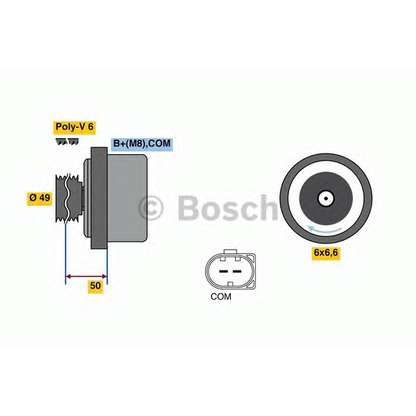 Фото Генератор BOSCH 01220AA360