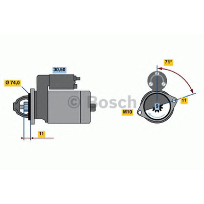 Photo Wheel Brake Cylinder BOSCH 0986019151