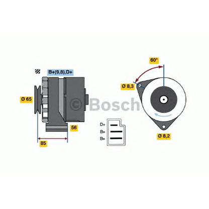 Foto Generator BOSCH 0986031010